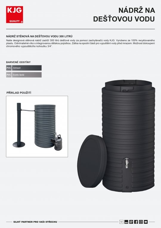 Nádrž na dešťovou vodu