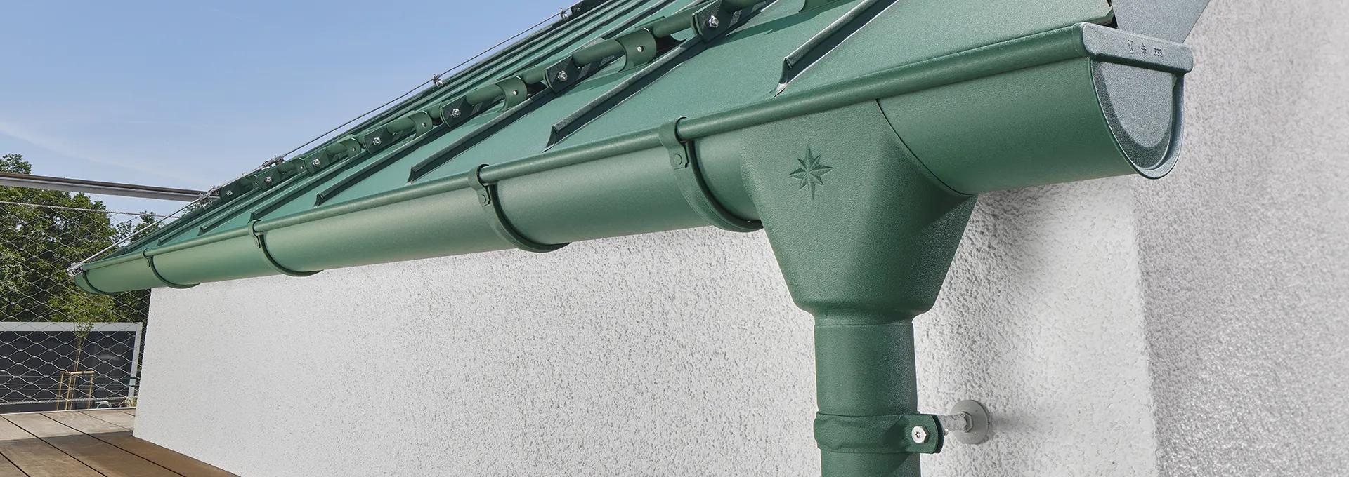 Obrázek Půlkruhový okapový systém