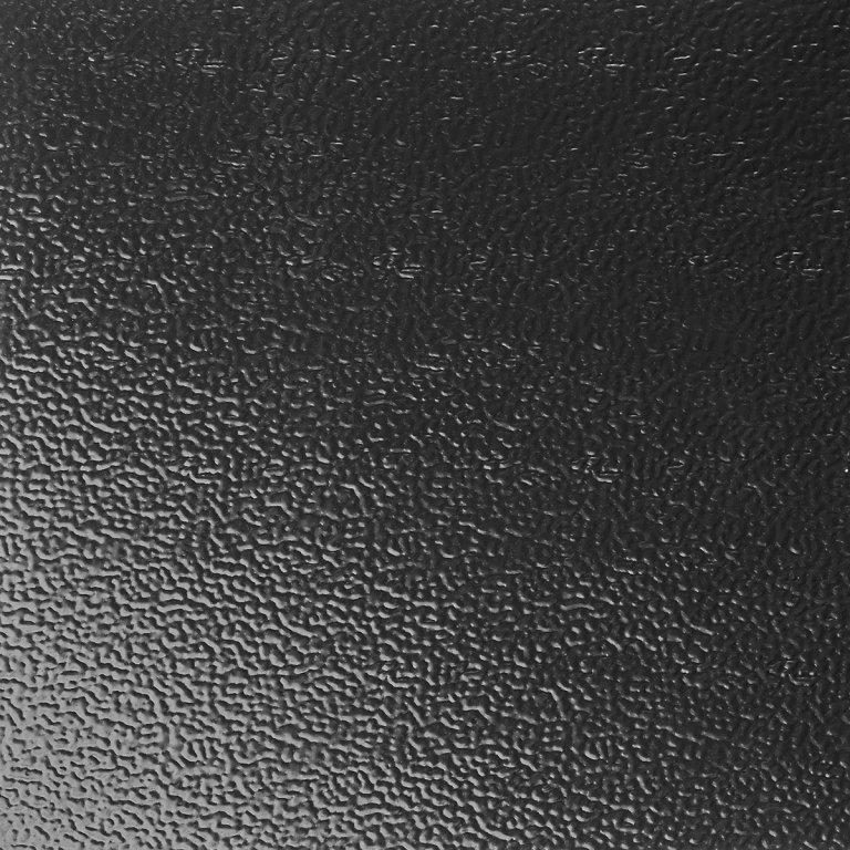 Intenzivní černá STUCCO  9005  -  Pozink lakovaný STUCCO  -  Obrázek