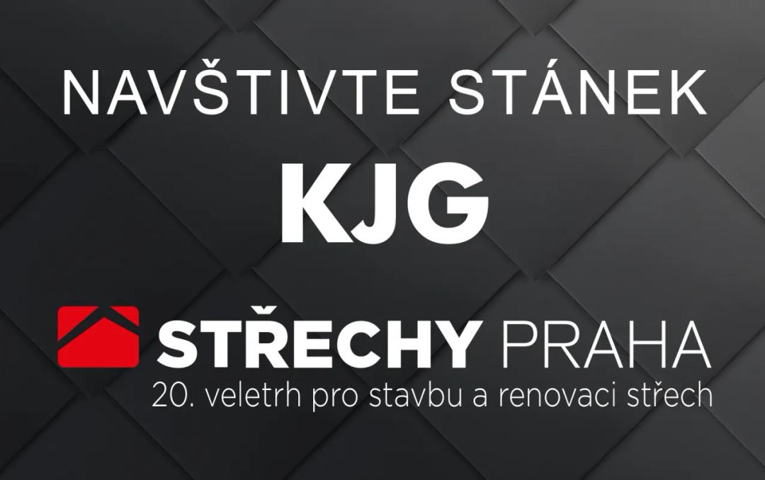 Pozvánka do stánku KJG na výstavě Střechy Praha 2018