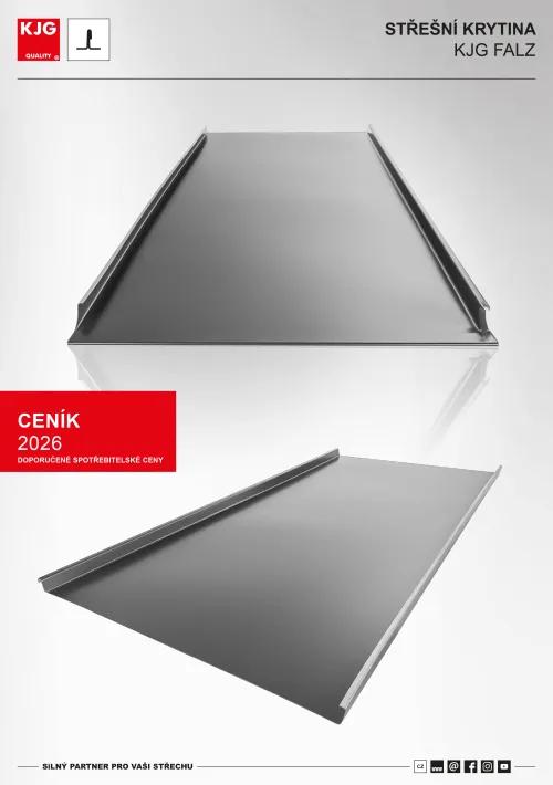 Střešní krytina KJG FALZ