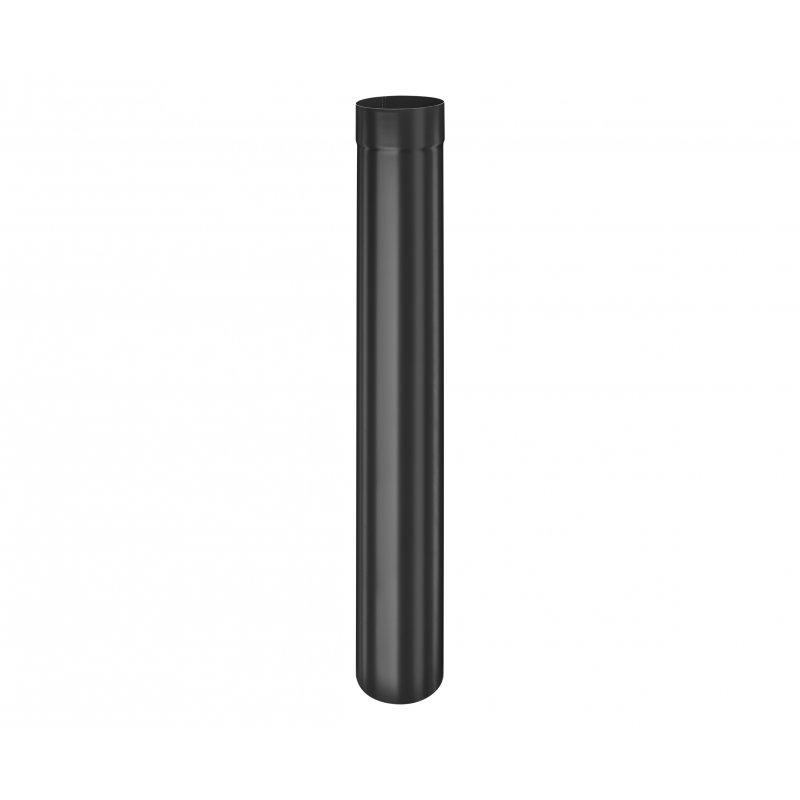 Svodová roura  [s=0,70]  - Hliník lakovaný  - Intenzivní černá  -  Obrázek