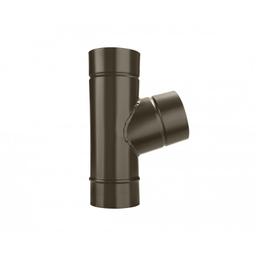 Svodová odbočka 72°  - Hliník lakovaný  - Zeleno hnědá  -  Obrázek 2