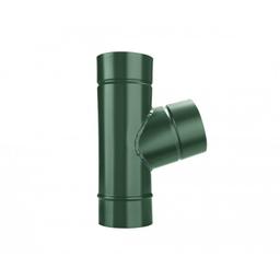 Svodová odbočka 72°  - Hliník lakovaný  - Mechově zelená  -  Obrázek 2