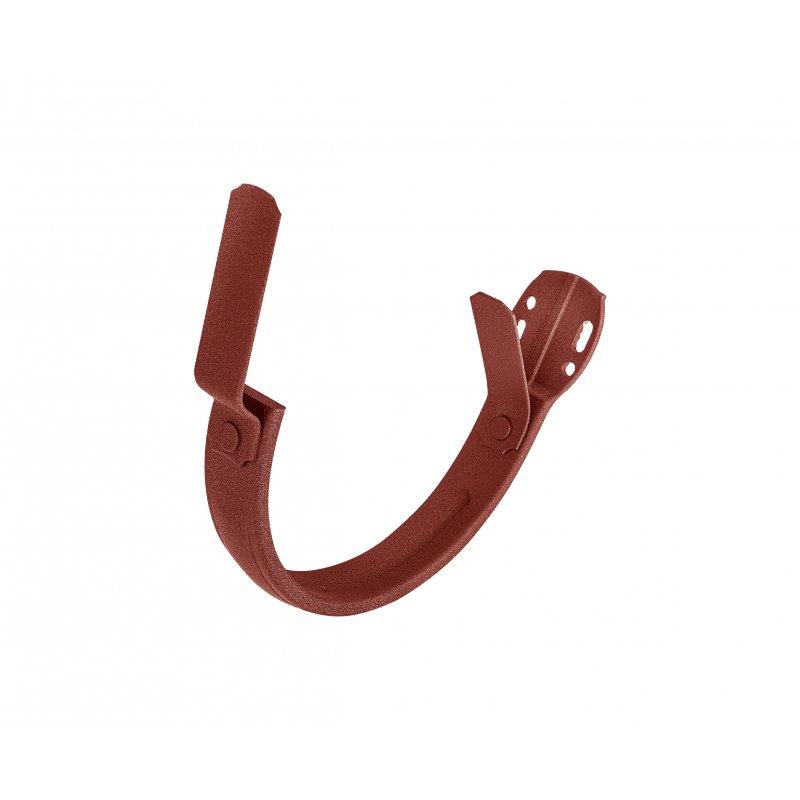 Hák žlabový čelní  - Hliník lakovaný
W.15  - Ocelově červená W.15  -  Obrázek