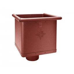 Sběrný kotlík kubický  - Hliník lakovaný
W.15  - Ocelově červená W.15  -  Obrázek 1