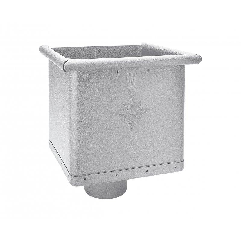 Sběrný kotlík kubický  - Hliník lakovaný
W.15  - Bílo hliníková W.15  -  Obrázek