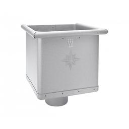 Sběrný kotlík kubický  - Hliník lakovaný
W.15  - Bílo hliníková W.15  -  Obrázek 1