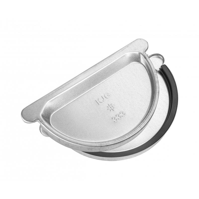 Čelo žlabové s těsněním  - Pozink  - MARCEGAGLIA  -  Obrázek