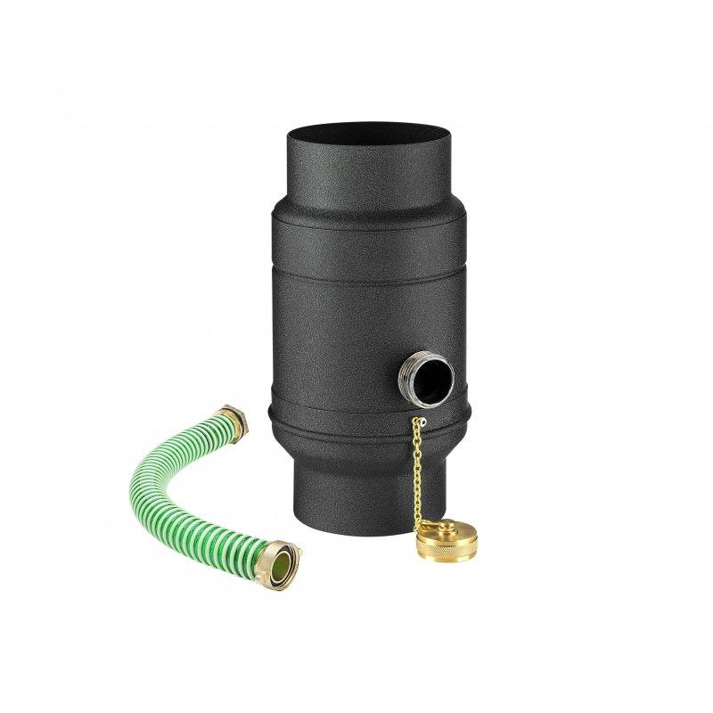 Sběrač dešťové vody s hadicí  - Hliník lakovaný
W.15  - Intenzivní černá W.15  -  Obrázek