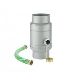 Sběrač dešťové vody s hadicí  - Hliník lakovaný
W.15  - Zinkově šedá W.15  -  Obrázek 1