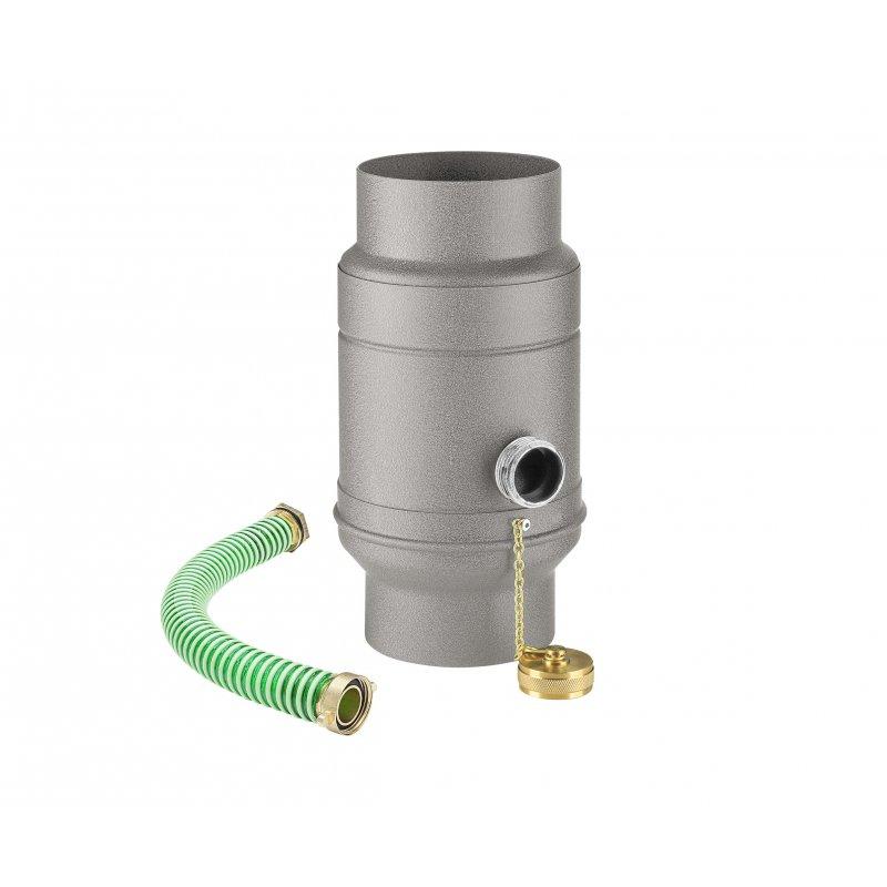 Sběrač dešťové vody s hadicí  - Hliník lakovaný
W.15  - Bílo hliníková tmavá W.15  -  Obrázek