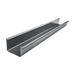 Žlab hranatý  [s=0,55]  - Pozink lakovaný  - Antracit  -  Obrázek 1