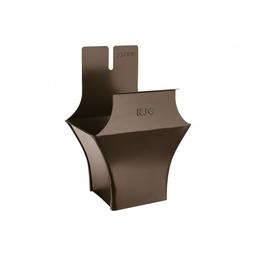 Kotlík žlabový hranatý  - Pozink lakovaný  - Testa di Moro  -  Obrázek 1