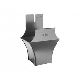 Kotlík žlabový hranatý  - Pozink lakovaný  - Antracit  -  Obrázek 1