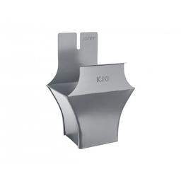 Kotlík žlabový hranatý - Pozink lakovaný - Prachově šedá - Obrázek 1