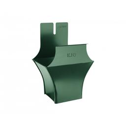 Kotlík žlabový hranatý  - Pozink lakovaný  - Mechově zelená  -  Obrázek 1