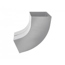 Svodové koleno hranaté 72°  - Pozink lakovaný  - Bílo hliníková  -  Obrázek 1