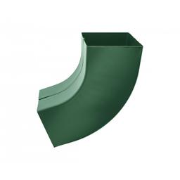 Svodové koleno hranaté 72°  - Pozink lakovaný  - Mechově zelená  -  Obrázek 1