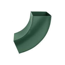 Svodové koleno hranaté 72°  - Pozink lakovaný  - Mechově zelená  -  Obrázek 2