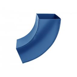 Svodové koleno hranaté 72°  - Pozink lakovaný  - Modrá tmavá  -  Obrázek 2