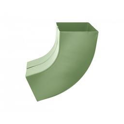 Svodové koleno hranaté 72°  - Pozink lakovaný  - Trávově zelená  -  Obrázek 1