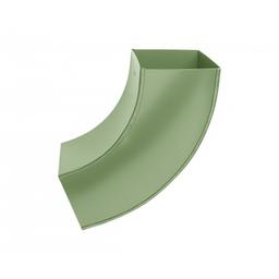 Svodové koleno hranaté 72°  - Pozink lakovaný  - Trávově zelená  -  Obrázek 2