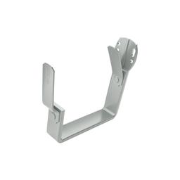 Žlabový hák hranatý čelní  - Hliník lakovaný  - Zinkově šedá  -  Obrázek 1