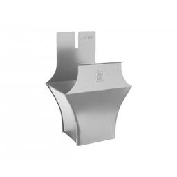 Kotlík žlabový hranatý  - Hliník lakovaný  - Bílo hliníková  -  Obrázek 1