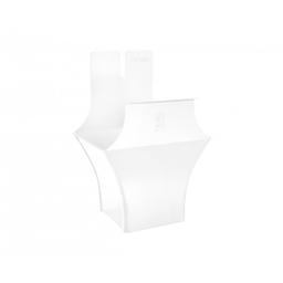 Kotlík žlabový hranatý - Hliník lakovaný - Bílá - Obrázek 1