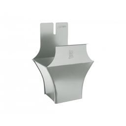 Kotlík žlabový hranatý  - Hliník lakovaný  - Zinkově šedá  -  Obrázek 1