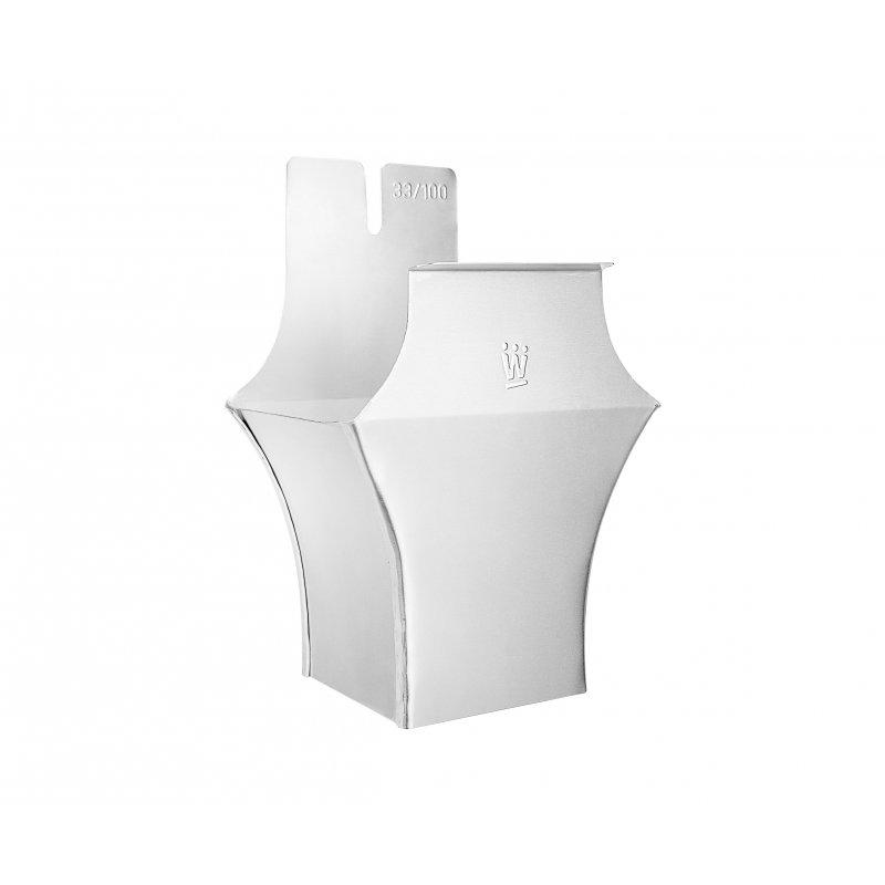 Kotlík žlabový hranatý  - Hliník  - Natur  -  Obrázek