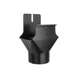 Kotlík žlabový hranatý/půlkruhový  - Hliník lakovaný  - Intenzivní černá  -  Obrázek 1