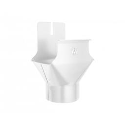 Kotlík žlabový hranatý/půlkruhový  - Hliník lakovaný  - Bílá  -  Obrázek 1