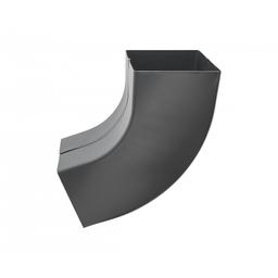 Svodové koleno hranaté 72°  - Hliník lakovaný  - Antracit  -  Obrázek 1