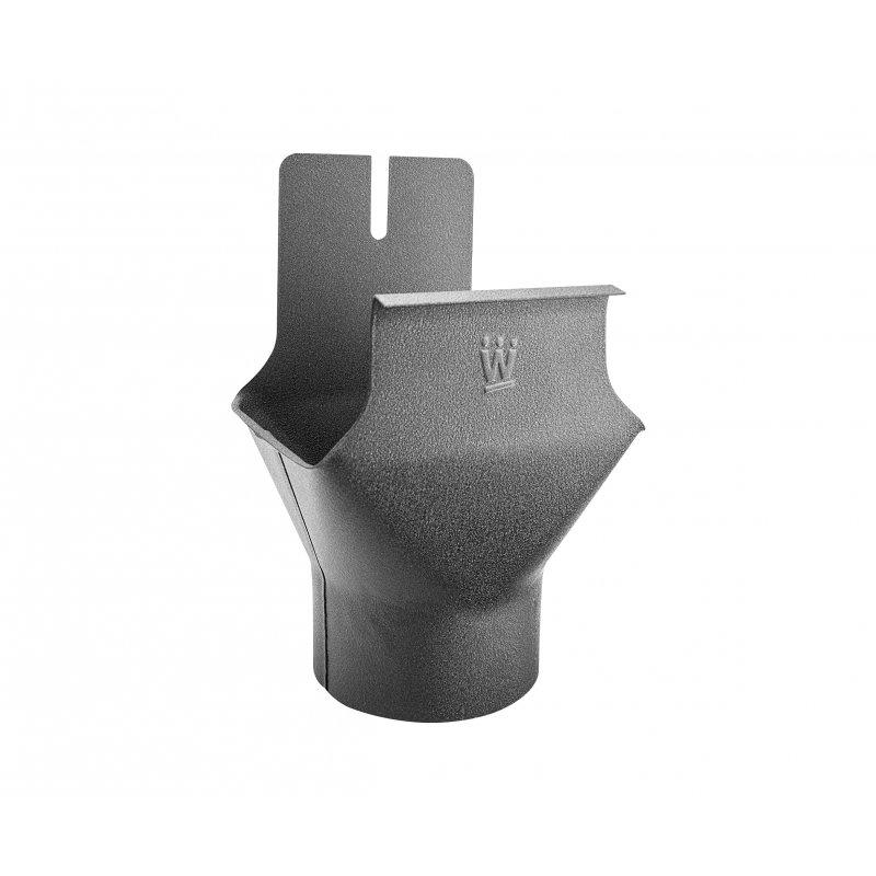 Kotlík žlabový hranatý/půlkruhový  - Hliník lakovaný
W.15  - Antracit W.15  -  Obrázek