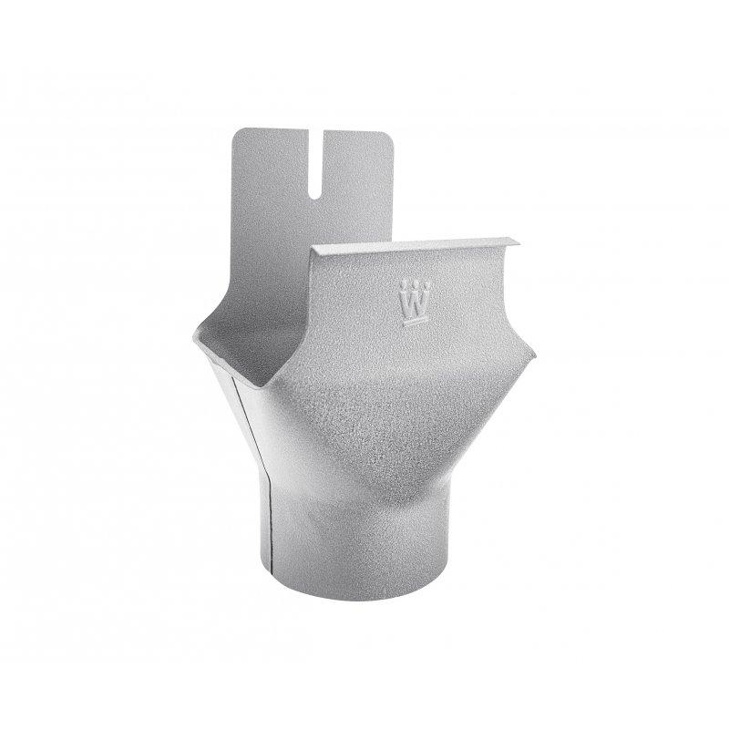 Kotlík žlabový hranatý/půlkruhový  - Hliník lakovaný
W.15  - Bílo hliníková W.15  -  Obrázek