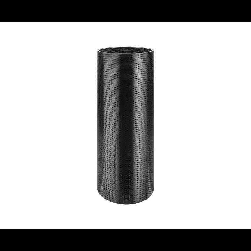 Děrovaný svitek  - Hliník lakovaný W.15 / Hliník lakovaný  - Intenzivní černá W.15 / Intenzivní černá  -  Obrázek