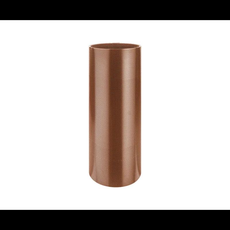 Děrovaný svitek  - Hliník lakovaný W.15 / Hliník lakovaný  - Měděno hnědá W.15 / Měděno hnědá  -  Obrázek