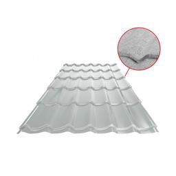 Střešní krytina UNI 1 SQ (sound – aqua)  - Pozink lakovaný  - Lehce šedá  -  Obrázek 1