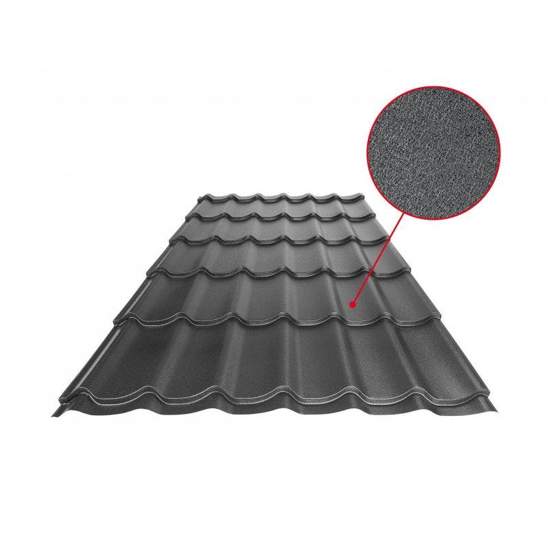 Střešní krytina UNI 1  - Pozink lakovaný
MATT  - Antracit MATT  -  Obrázek