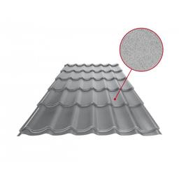 Střešní krytina UNI 1  - Pozink lakovaný
MATT  - Prachově šedá MATT  -  Obrázek 1