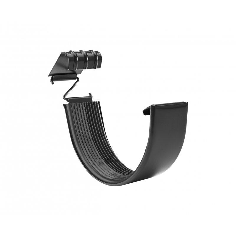 Spojka žlabu  - Pozink lakovaný  - Intenzivní černá  -  Obrázek