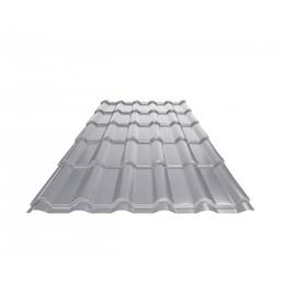 Střešní krytina UNI 2  - Pozink lakovaný  - Bílo hliníková  -  Obrázek 1