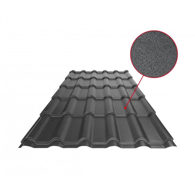 Střešní krytina UNI 2  - Pozink lakovaný
MATT  - Antracit MATT  -  Obrázek