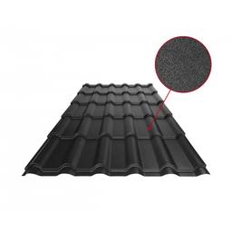 Střešní krytina UNI 2  - Pozink lakovaný
MATT  - Intenzivní černá MATT  -  Obrázek 1