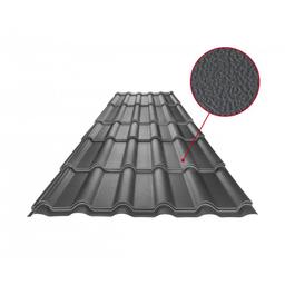 Střešní krytina UNI 2  - Pozink lakovaný
MATT STUCCO  - Antracit MATT STUCCO  -  Obrázek 1