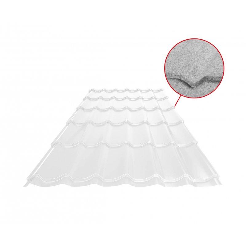 Střešní krytina UNI 1 SQ (sound – aqua)  - Pozink lakovaný
MARCEGAGLIA  - Bílá  -  Obrázek