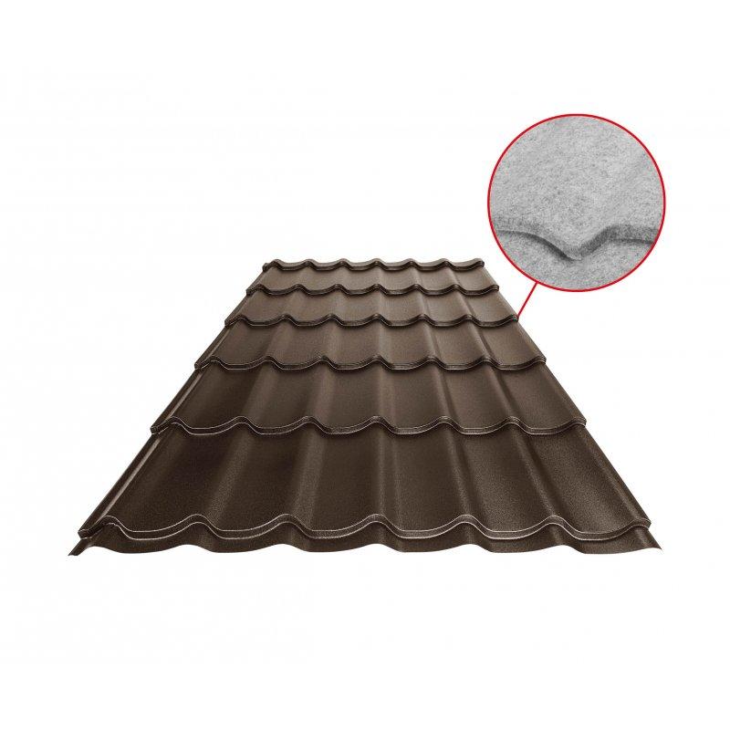 Střešní krytina UNI 1 SQ (sound – aqua)  - Pozink lakovaný
MATT MARCEGAGLIA  - Testa di Moro MATT  -  Obrázek