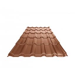 Střešní krytina UNI 2  - Pozink lakovaný
MARCEGAGLIA  - Měděno hnědá  -  Obrázek 1
